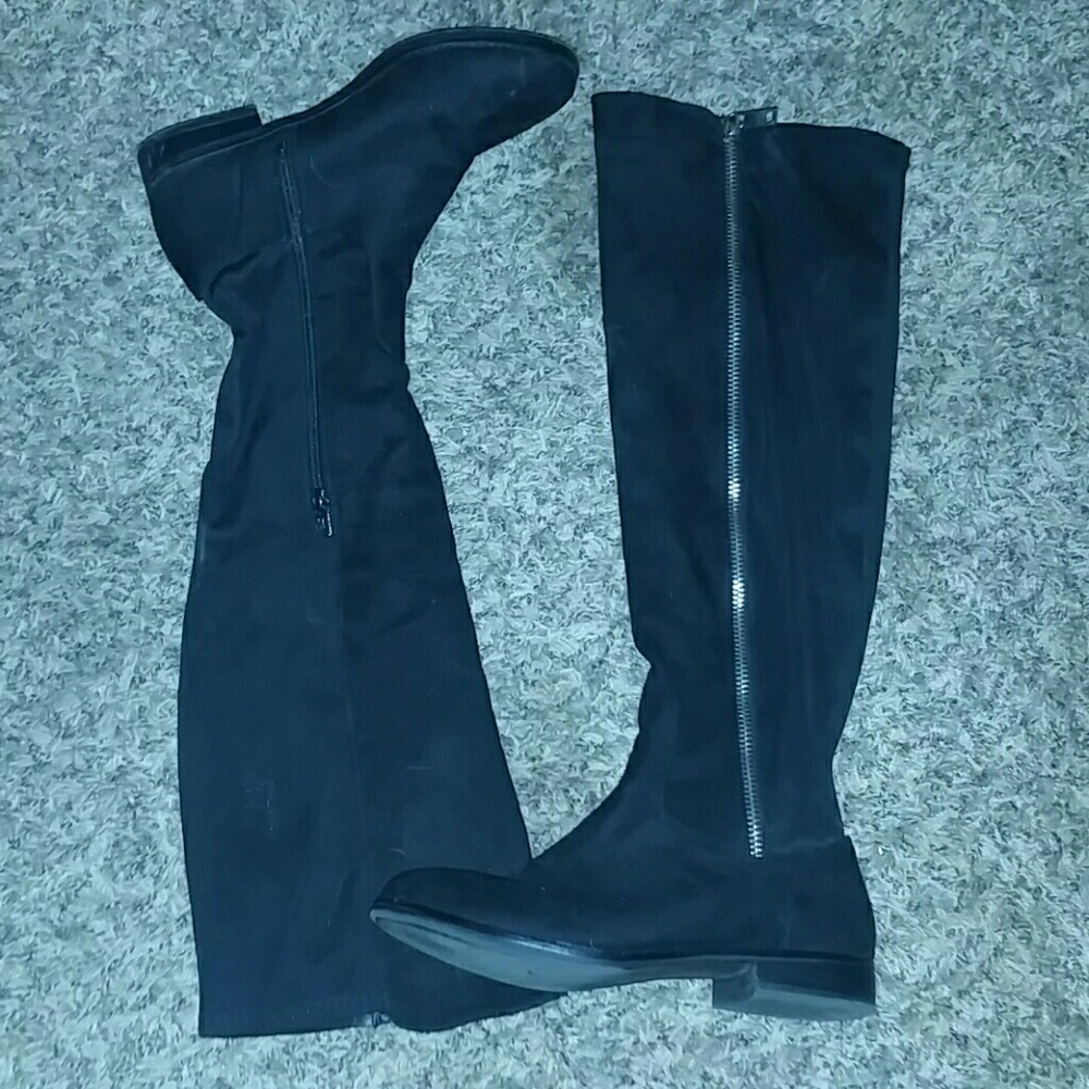 Black boots